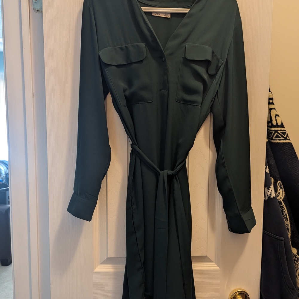 Elegant Green Women's Dress